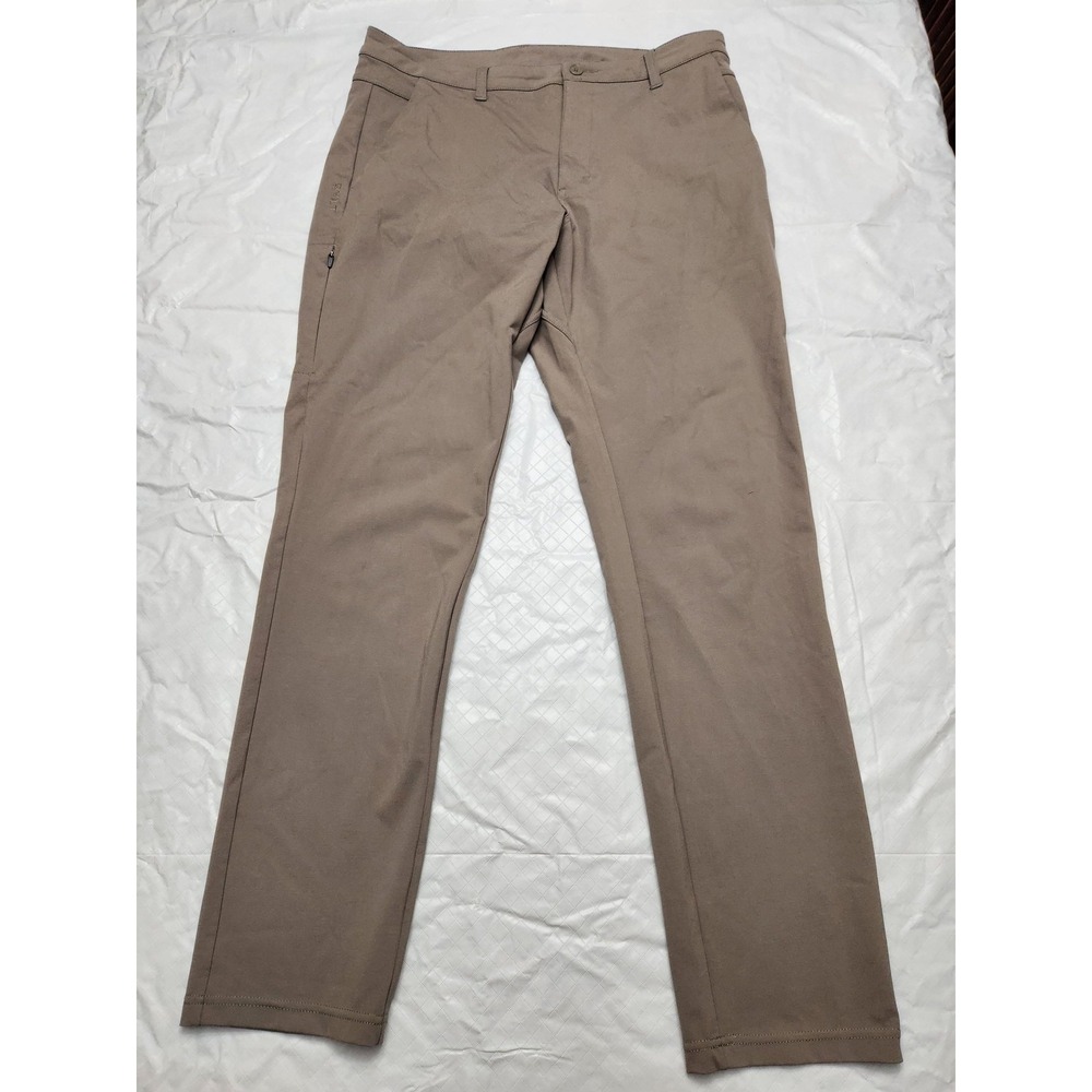 BYLT Pants Mens Premium Basics 38T 38x33 Everyday 2.0 Stretch Chino Casual